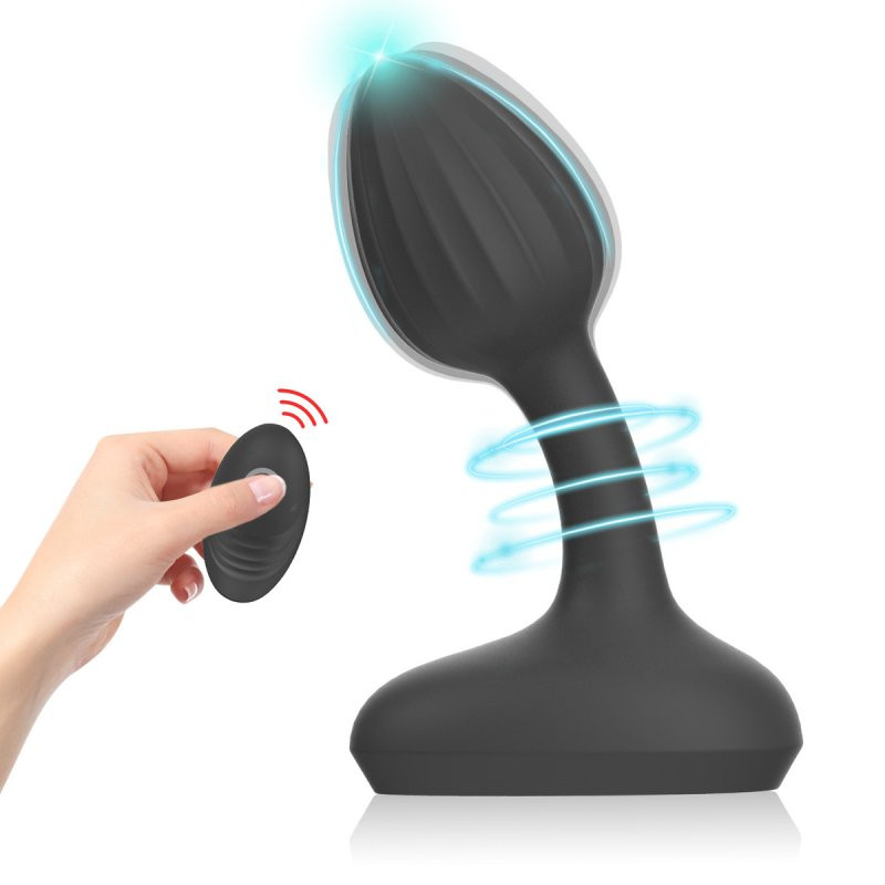 AnalTech Stimulateur Prostatique Vibrant Cherry Pop 9 x 3.5cm Noir